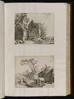 34 à 39. | Zwölf numerirte Blätter von Landschaften. | Abr. Bloemaert inv. F. B. / filius fec. N. Visscher exc.
