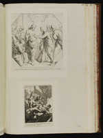 52. | L’Incredulité de St Thomas / Christ au Sepulcre | Rafael. / Annib. Carache. | B. Picart. / le même.