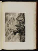 Zwei Männer und eine sitzende Frau unter einem Baum in einer Landschaft
