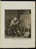 Hogarth malt die komische Muse
