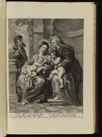 Die Heilige Familie mit der Hl. Elisabeth und Johannes dem Täufer als Kind