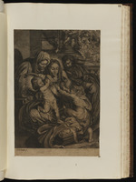 Heilige Familie mit der Hl. Elisabeth und Johannes dem Täufer als Kind