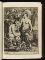 Ceres mit Füllhorn und zwei Nymphen