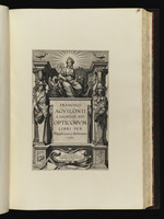 Titelblatt für "Opticorum Libri Sex"