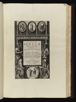 Titelblatt für "L. Annaei Senecae ... opera"
