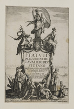 Titelblatt für "Statuti dell