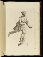 Statue einer laufenden Jägerin