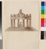Denkmal mit dorischen Säulen
