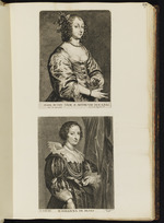 129 | Maria Ruten, ux. Ant. v. Dyck / Johanna de Blois | Fran. vanden Wyngaerde. / Petr. de Jode sc. Gill. Hendricx exc.