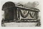 Vignette mit Grab der Maria Honorius