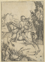 Galoppierender Reiter (Der kleine Kurier)