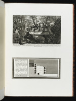 Seite mit zwei Darstellungen einer Treppenanlage, die zum Quirinal führte
