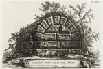 Antikes Grab an der Via Appia