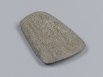 Steinbeil (Flachhacke) aus Basalt