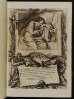 Titelblatt: Sammlung einiger Zeichnungen von Barberi da Cento, genannt Guercino