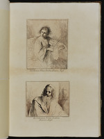 Zwei Reproduktionen von Zeichnungen aus der Sammlung von Thomas Jenkins