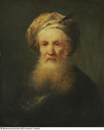 Brustbild eines Mannes in orientalischem Kostüm