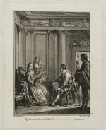 Heinrich IV. König von Frankreich und Elizabeth I. Königin von Englang sitzen an einem Tisch und unterhalten sich