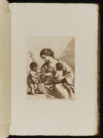 Maria mit dem Christuskind, das einen Vogel hält, und Johannes dem Täufer als Kind