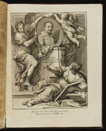Titelblatt mit einem Porträt von Albani: Die Bilder des Francesco Albani im Palazzo Verospi