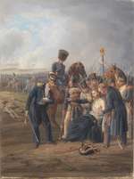 General Jean Rapp nach seiner Verwundung in der Schlacht bei Borodino
