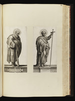 121. | S. Jacobus, minor / S. Philippus | S. à Bolswert sc. C. Galle / exc. / Corn. Galle exc.
