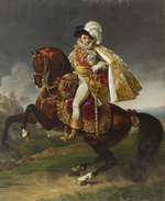 Porträt Jérôme Bonaparte zu Pferde