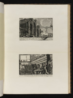 Seite mit zwei Darstellungen des Aquädukts der Aqua Claudia