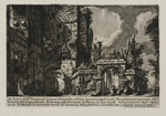 Ansicht des Bogens der Konsuln Dolabella und Silanus