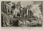Überreste des Theaters des Nero auf dem Palatin