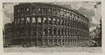 Ansicht des Flavischen Amphitheaters, genannt Kolosseum