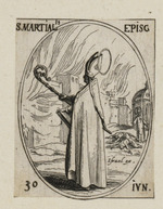 Der Hl. Martialis, Bischof