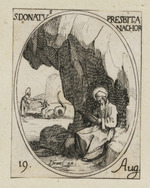 Der Hl. Donatus, Priester und Anachoret