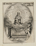 Maria und das Christuskind erscheinen einer Königin