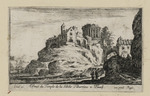 Ansicht des Tempels der Sibylle in Tivoli