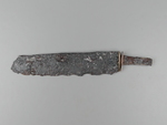 restauriertes eisernes Messer