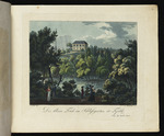 Der kleine Teich im Schlossgarten zu Teplitz