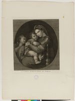 Maria mit Kind und Johannes dem Täufer, Madonna della seggiola