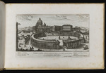 Platz und Kolonnaden der vatikanischen Basilika, errichtet durch Papst Alexander VII.