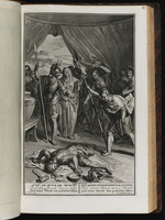 Jael zeigt Barak Siseras Leichnam