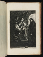 Die mystische Vermählung der Heiligen Katharina mit den Heiligen Petrus Martyr und Dominikus