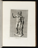 Statue des Herkules im Löwenpelz