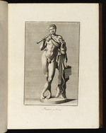 Statue eines Faun, Flöte spielend