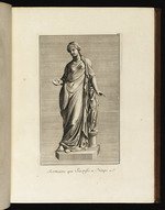 Statue einer Römerin, dem Priapus opfernd