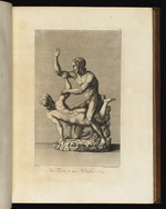 Statue eines Faun und einer Nymphe