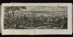 Ansicht der Stadt Lille von der Klosterkirche von Fives aus gesehen und die Armee des Königs im Jahr 1667