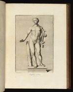 Statue des Orpheus mit der Leier