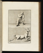 Statuen des jungen Herakles und einer Hirschkuh
