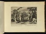 Samson trifft auf eine Gruppe von vier jungen Frauen in Timna