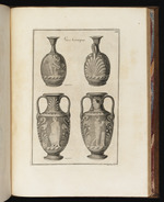 Bauchlekythos und Amphora in Vorder- und Rückansicht